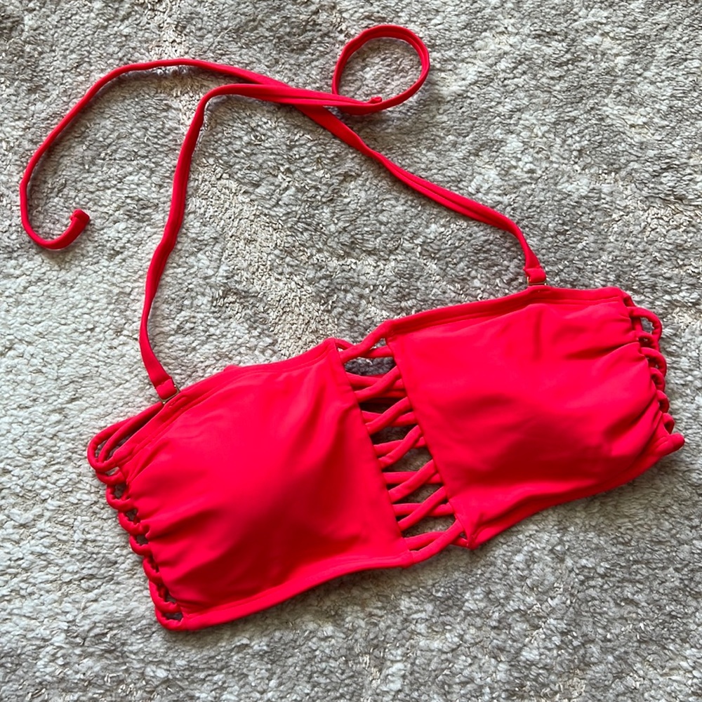 Hot Pink Bathing Suit Top